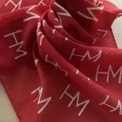 ヴィンテージ　ハナエ　モリHMロゴ スカーフ