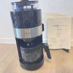 シロカ 全自動コーヒーメーカー [ガラスサーバー/自動計量] SC-C111