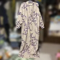 ✓新品【くすみ抹茶×菊萩おみなえし紫陽花】utatane ウタタネ 浴衣単品