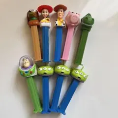 トイストーリー PEZ ペッツ 9本セットのサムネイル