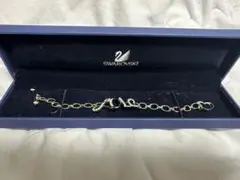 グ*ド様 SWAROVSKI シルバー ブレスレット LOVE