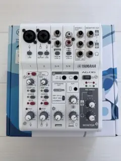 【美品】YAMAHA AG06MK2 オーディオミキサー ホワイト 箱あり 楽天市場】YAMAHA AG06 MK2 White（ホワイト） 配信用ミキサー