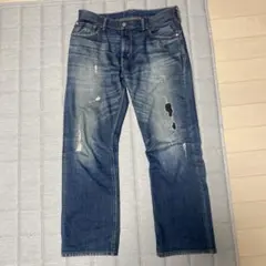 Levi's 505 ダメージ加工 デニムパンツ W34 L33