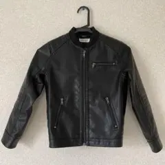 H&M ライダース　ジャケット　PUレザー
