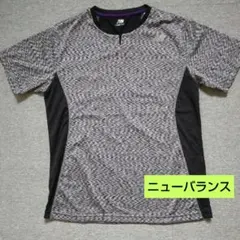 New Balance ブラック系 Tシャツ　半袖　Mサイズ
