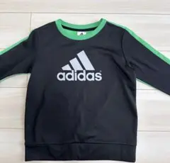 adidas ブラック/グリーン トレーナー130