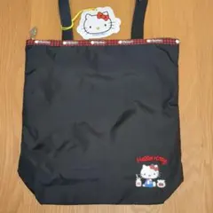 LeSportsac　HelloKitty　トートバッグ　黒