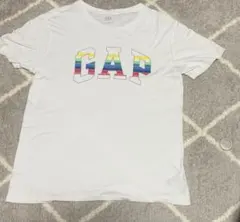GAP レインボーロゴ Tシャツ ホワイト Sサイズのサムネイル