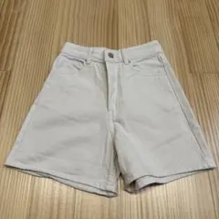 ZARA ホワイトデニム ショートパンツ