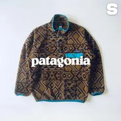 patagonia パタゴニア シンチラスナップT モザイク柄 USA製 90s - メルカリ