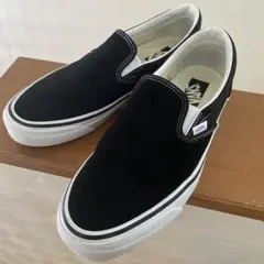 VANS PREMIUM LX BLACK スリッポン28.5