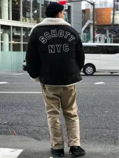 【美品】 Schott ショット URBAN B-3 JACKET アーバンのサムネイル