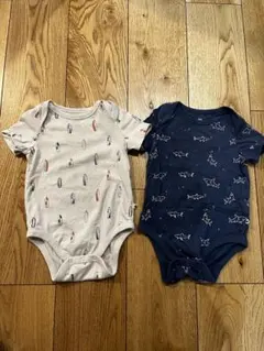 baby GAPロンパース2点セット 6-12ヶ月
