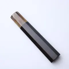 黒檀八角 両水牛 牛骨三輪 包丁の柄 ハンドル 牛刀210mm用 黒檀八角 水牛口輪 包丁の柄 ハンドル 牛刀 240mm用 - メルカリ