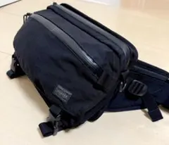 PORTER クランカーズ ウエストバッグS ブラック 美品吉田カバン人気