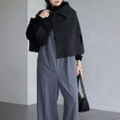 美品⚑スローブイエナ ファインウール スヌード 人気色グレー　追加生産