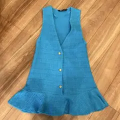 ✨値下げ中✨【ZARA】ツイードミニワンピ