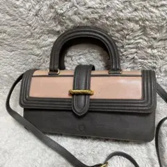 ゲラルディーニ　ショルダーバッグ　レザー　バイカラーのサムネイル