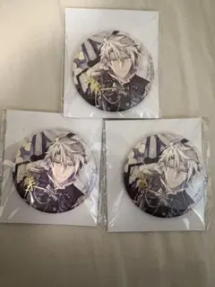 【3点セット】アイナナ 八乙女楽 expo UR 缶バッジ　和紙