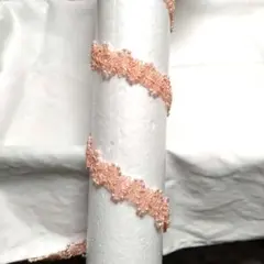リボン サーモンピンク 約２m 【切売り】