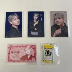 豆原一成　トレカ123 124 131 縁日券　ミニタペストリー　まとめ売り