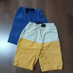 キッズ ハーフパンツ 140センチ&150センチ2枚セット
