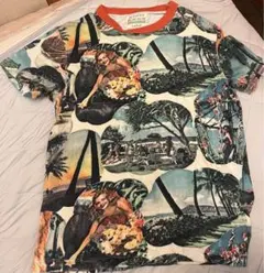 SUNSURF ビンテージ風グラフィックTシャツ Lのサムネイル