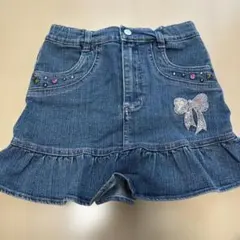 キッズ　デニムスカート　120