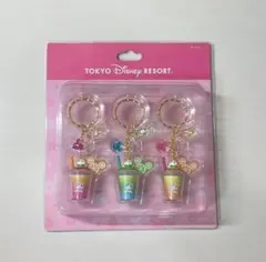 【新品未開封】ディズニー　ドリンク　キーホルダーのサムネイル