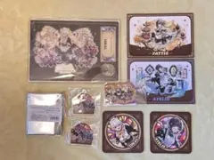 パズドラカフェ 執事とメイド アクリルスタンド カードのグッズ６点セット