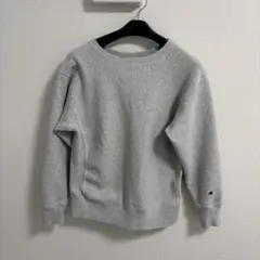 T*♛様 チャンピオン　リバースウィーブ　グレー 青単色タグ　XL