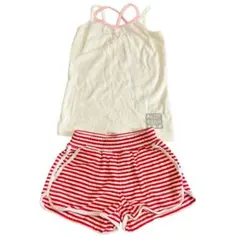 ユニクロ　UNIQLO アルジー　130 キャミソール ショートパンツ ALG