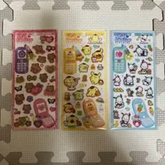 平成はっぴーフォン 日焼けキティ ポムポムプリン ポチャッコ