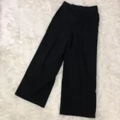 裏起毛 ワイドパンツ