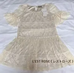 購入価格16,800 レストローズ　チュニック　レース　リボン　レトロ　アイドル