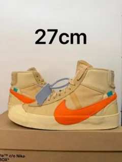 The Ten Nike×off-white ブレーザーオレンジ27.5cm - メルカリ