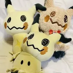 ポケモン　ミミッキュ　ぬいぐるみ　一番くじ　めちゃでかミミッキュ　他　3体セット