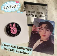 Stray Kids ランダムピンバッジ &トレカ　チャンビン