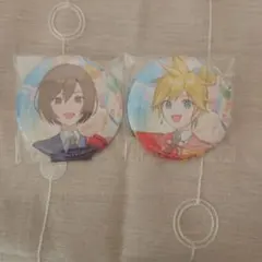 プロジェクトセカイ　コネクトライブ　缶バッジ　レン・MEIKO
