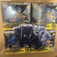 デュエマ　逆転神VS切札竜 シュリンク付き4box サンキューパック5パック付 デュエルマスターズ 逆転神vs切札竜 シュリンク付4BOX プロモ - メルカリ