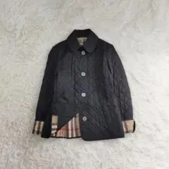 20343✨️バーバリーブリット ノバチェック キルティングジャケット ブラック