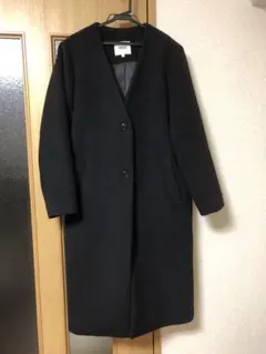 ozoc ロングコート　黒