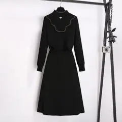 黒のワンピース サイズM