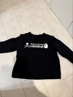 mastermind A BATHING APE トレーナー 黒のサムネイル