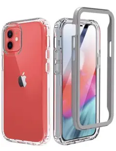 iPhone 12 mini ケース 5.4インチグレー