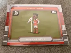 BUKAYO SAKA アーセナルFC ピクセルアートカード