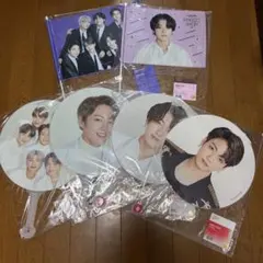 BTS ジョングク うちわ フラッグセット BTS ジョングク 公式うちわ フラッグ セット - メルカリ