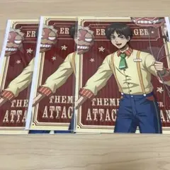 進撃の巨人　らくピタポスター　3点　テーマパーク　ドンキホーテ　6枚　ドンキ