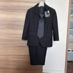 キッズ フォーマルスーツセット110センチ半ズボンタイプ