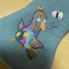 ❤︎おとぼけ鳥さん❤︎チャーム　ファスナーポーチ　プチプレゼント